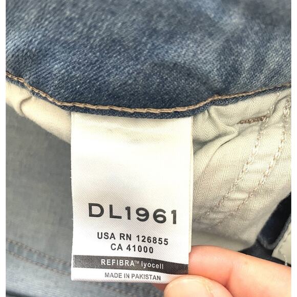 DL1961 WOMEN’S FLORENCE MID RISE INSTASCULPT SKINNY In BISHOP $197 - Picture 5 of 14